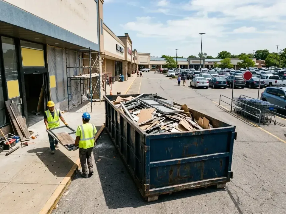 retail-store-renovation-debris-003 — frequently asked questions, Roll-off Dumpster Rentals in Petersburg, VA
